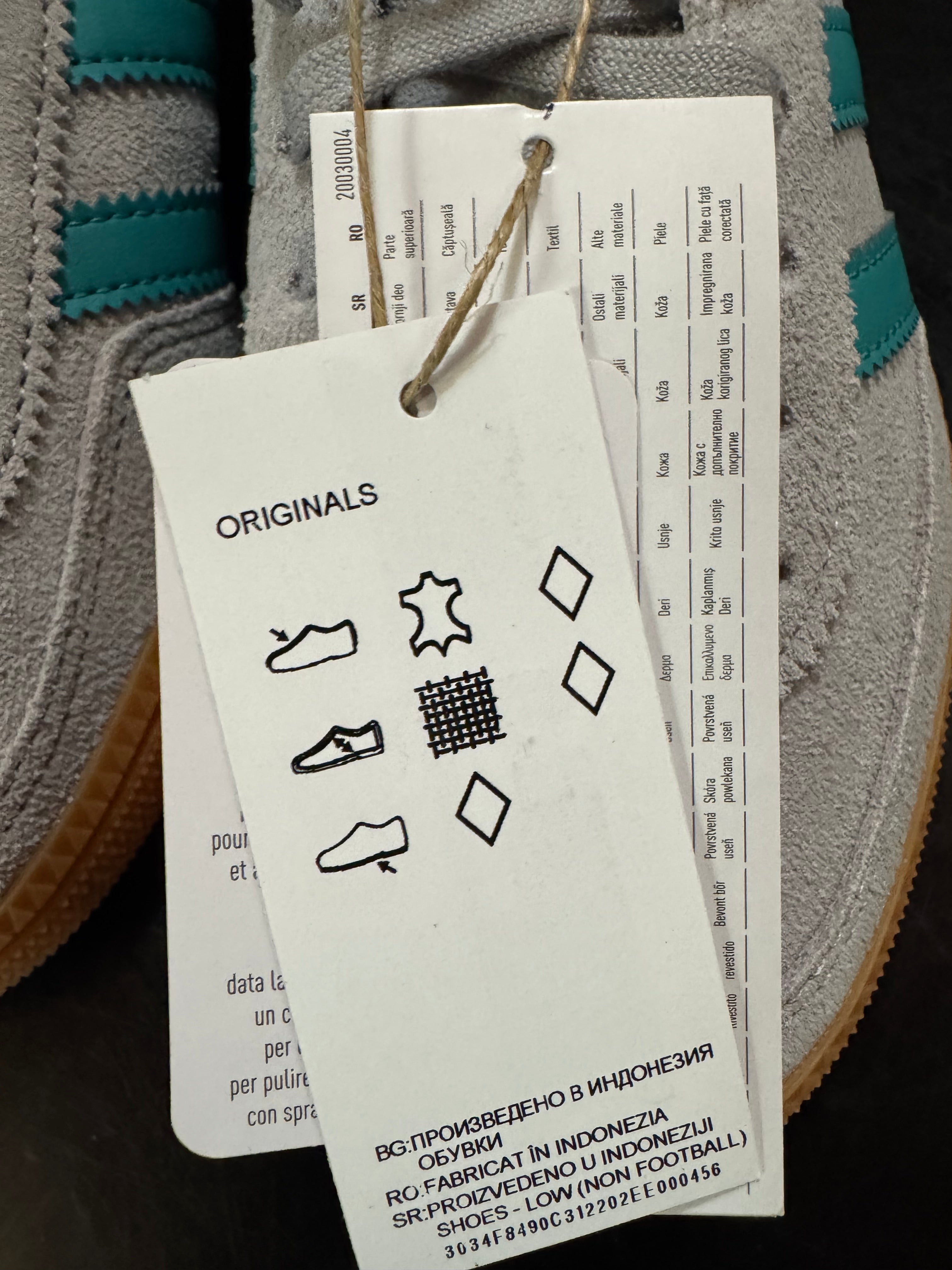 Adidas Handball Spezial "Grey Teal"