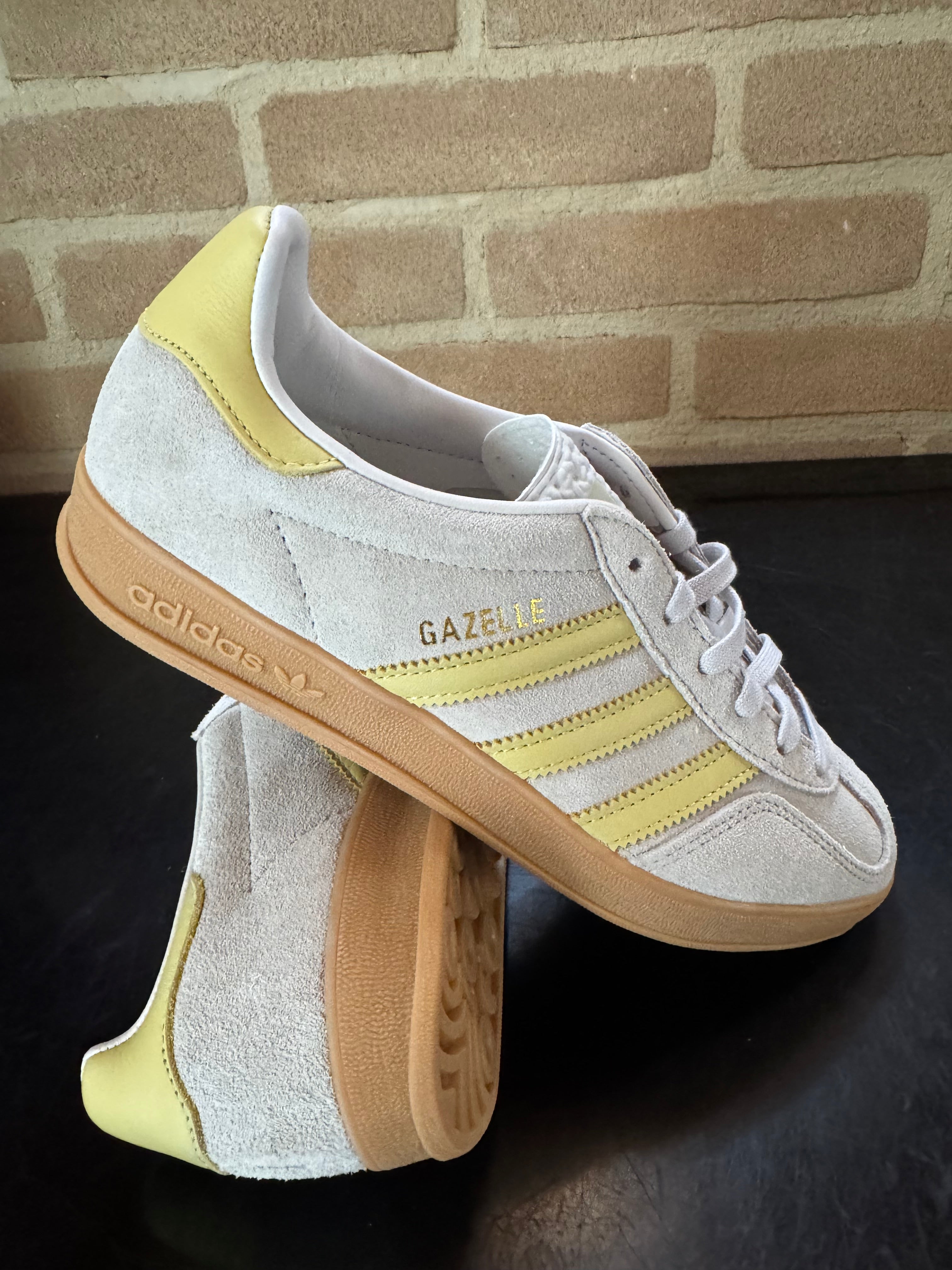 Adidas Gazelle Indoor - Grigio/Giallo