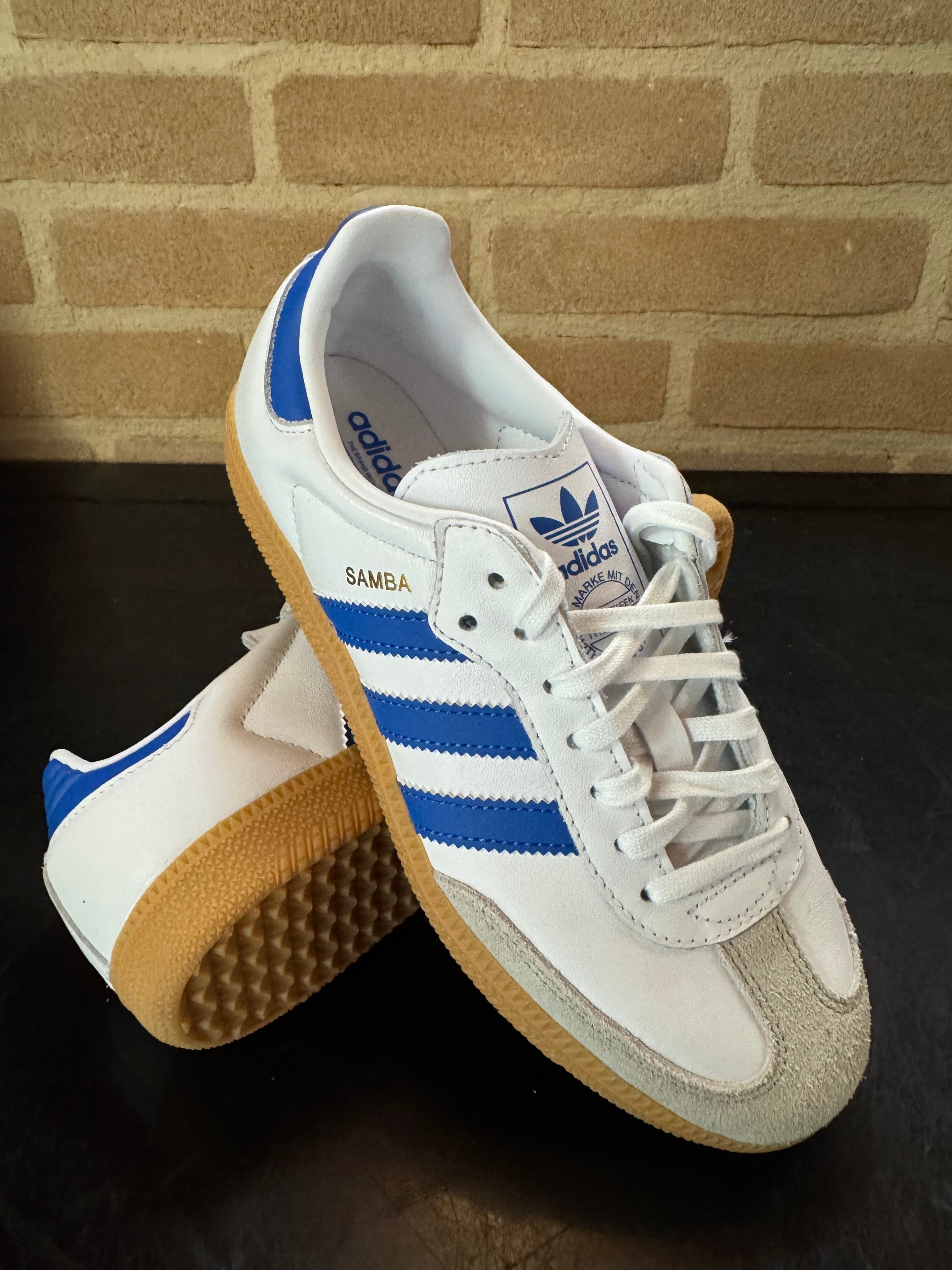 Adidas Samba OG "White Blue Gum"