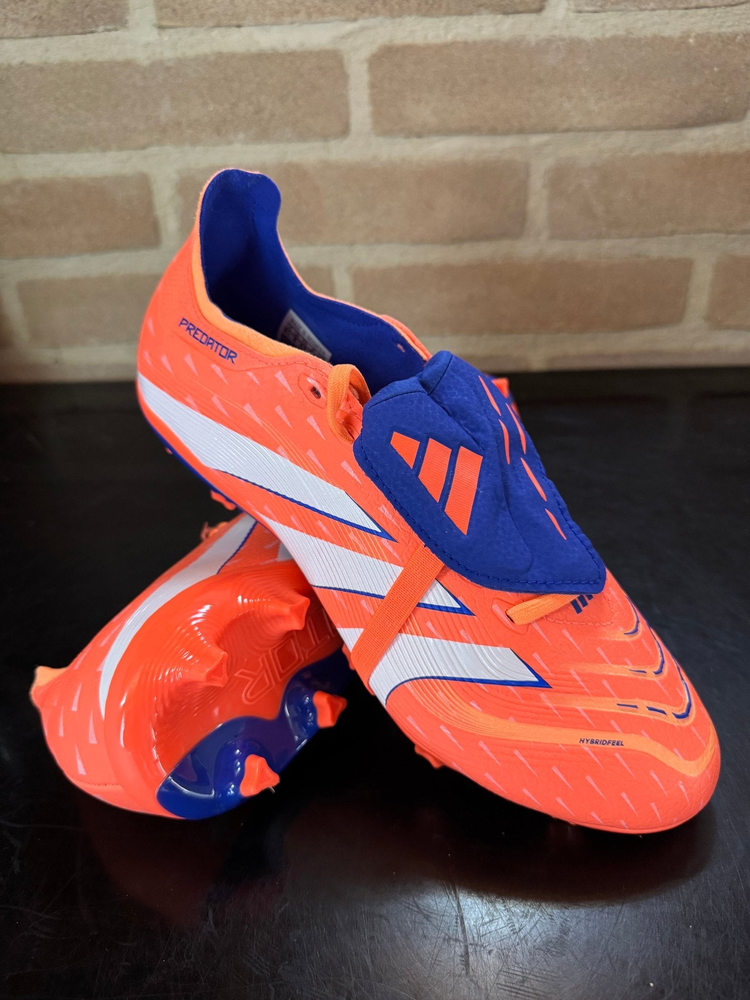 Scarpe da calcio League FG MG - linguetta ripiegabile - Arancioni - Giaguaro_Store