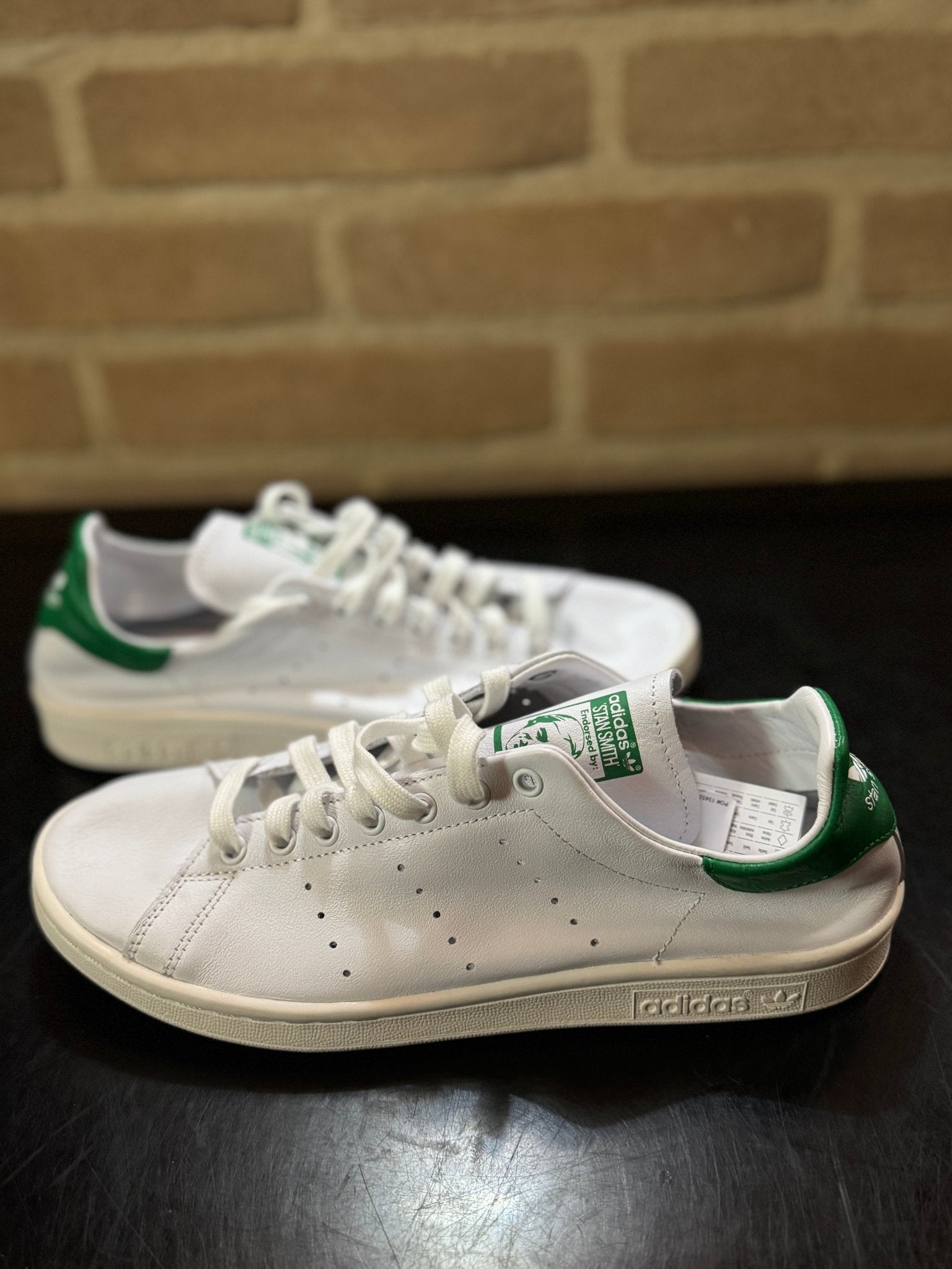 Sneakers minimal destrutturate - Bianco/Verde - Giaguaro_Store