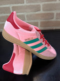 Adidas Gazelle indoor "Glow Pink Court Green"