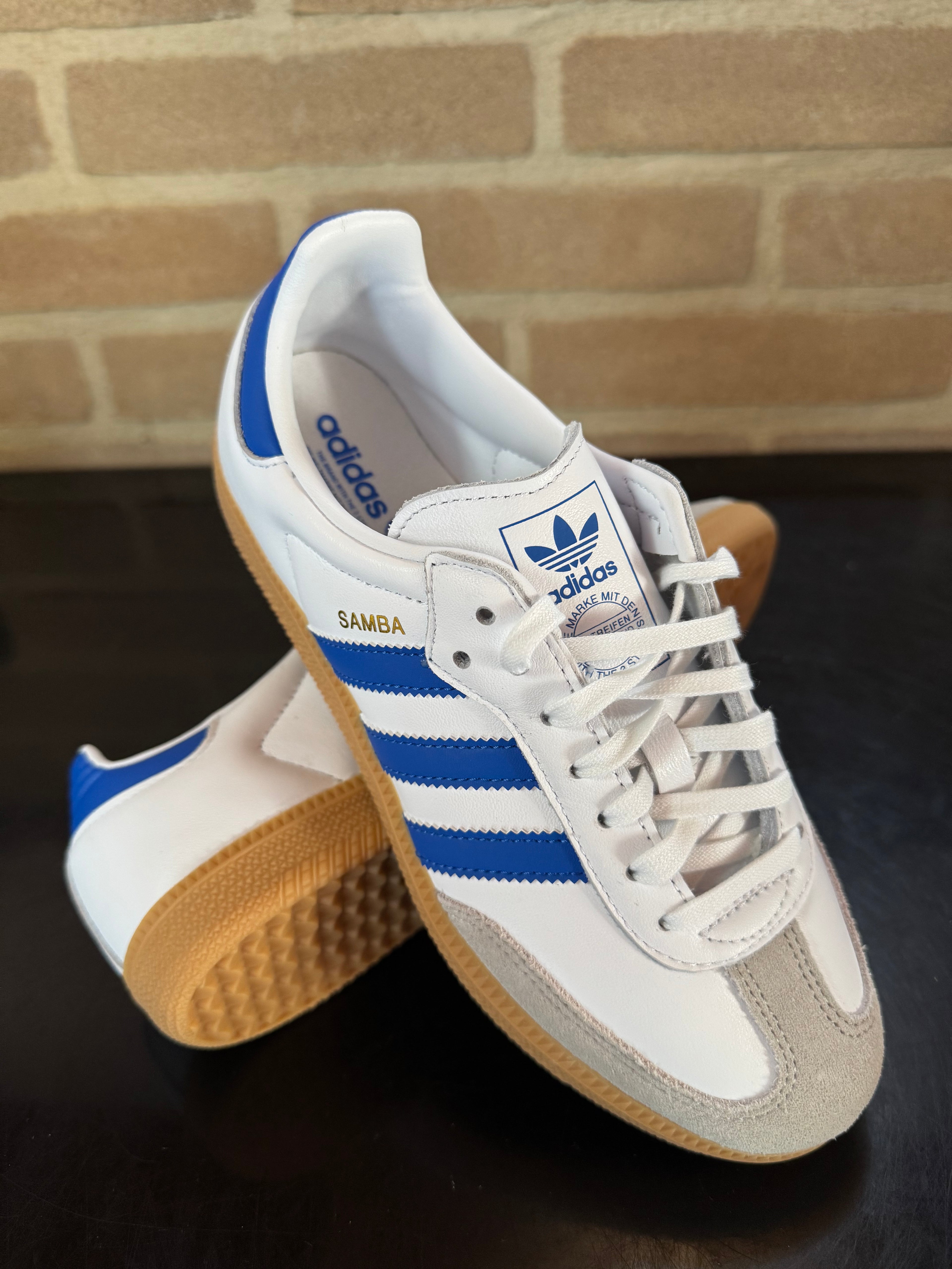 Adidas Samba OG "White Blue Gum"