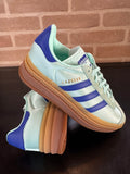 Adidas Gazelle Bold "Clear Mint Lucid Blue Satin"