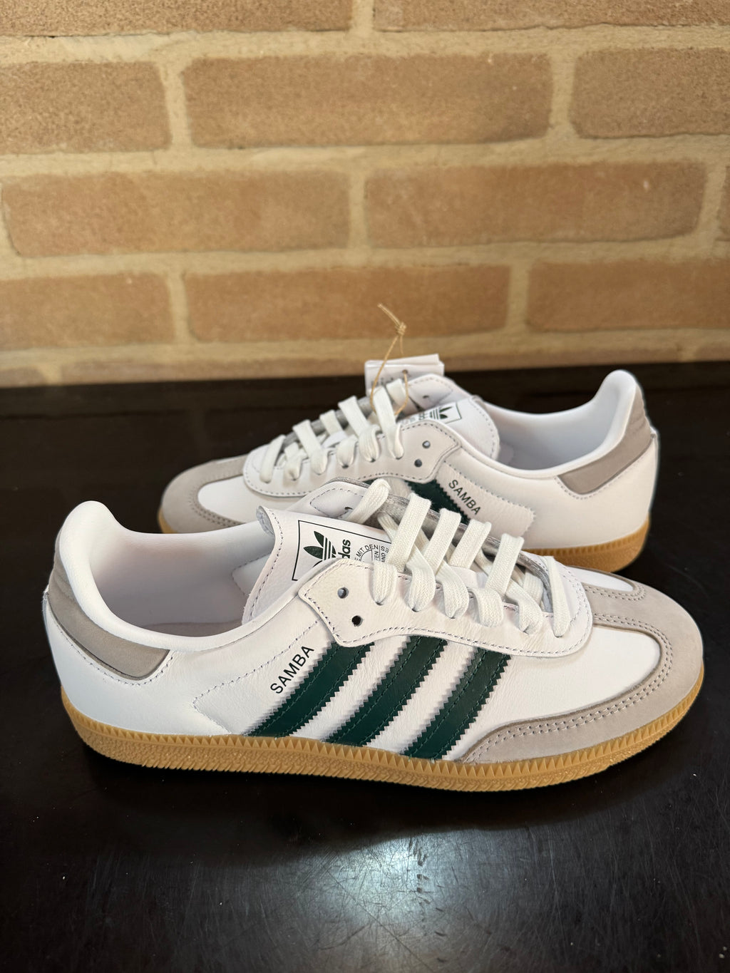 Adidas Samba OG "White Collegiate Green Gum"