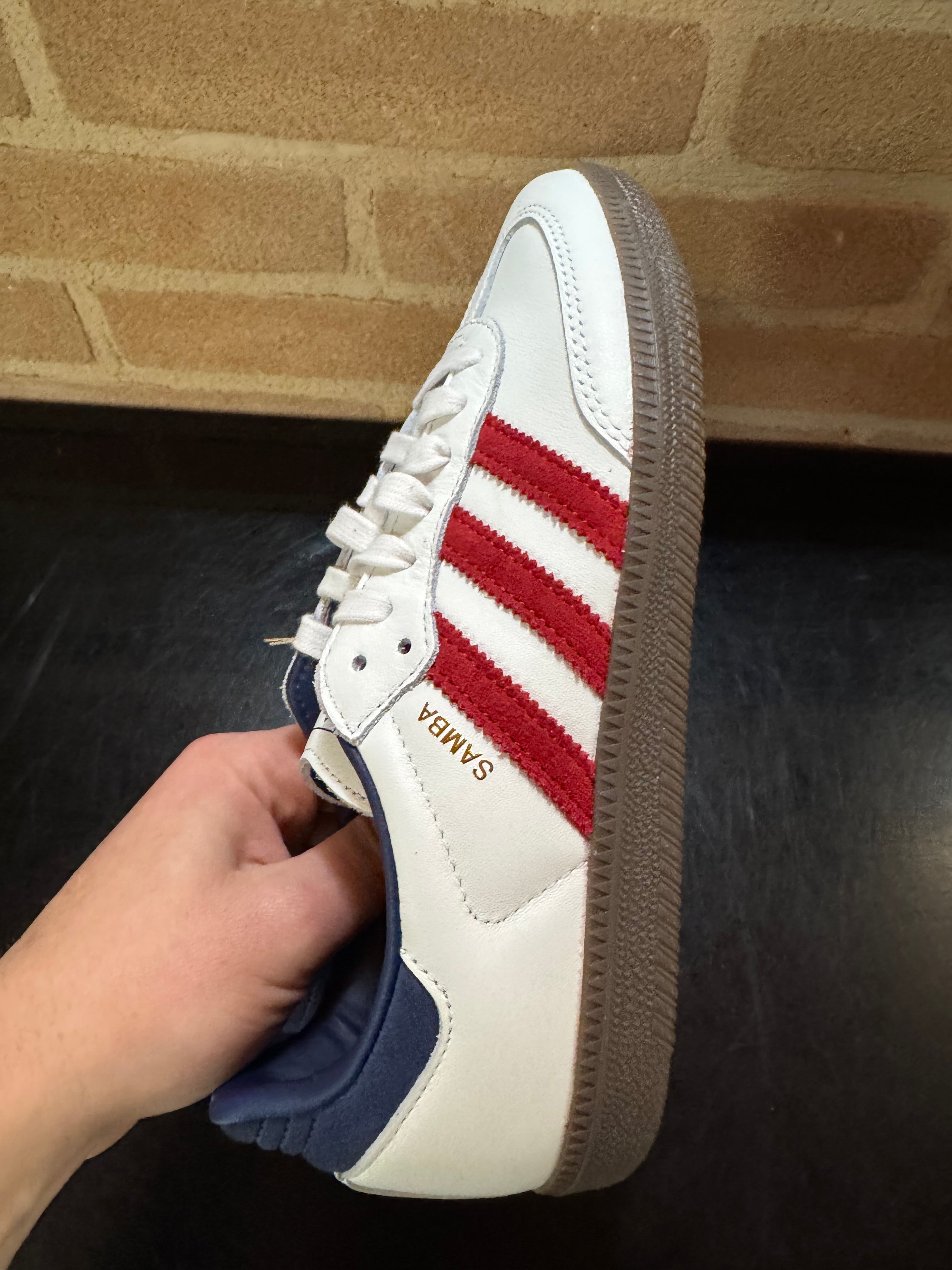 Adidas Samba OG "White Victory Red Indigo"