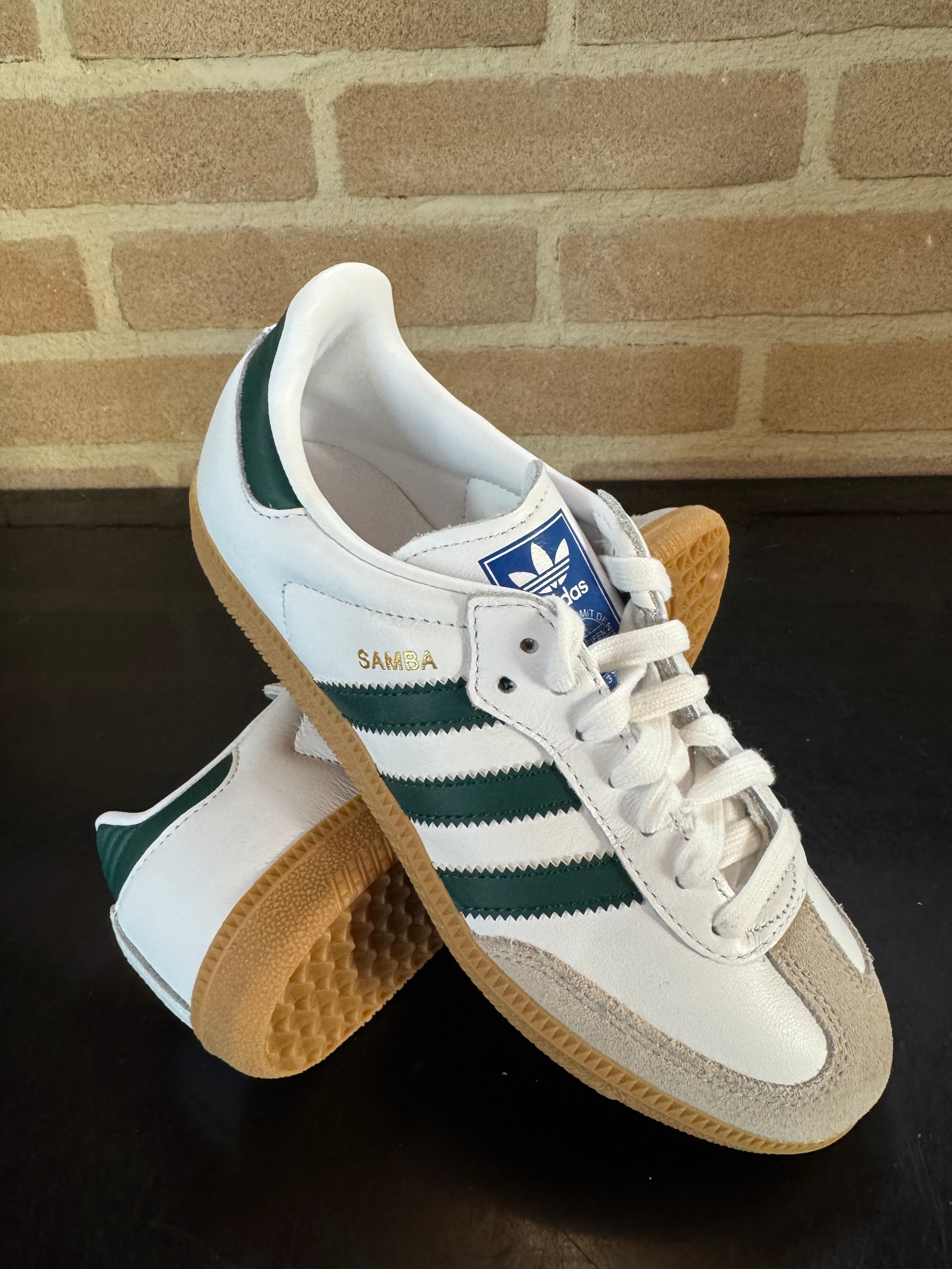 Adidas Samba OG - Bianco/Verdi
