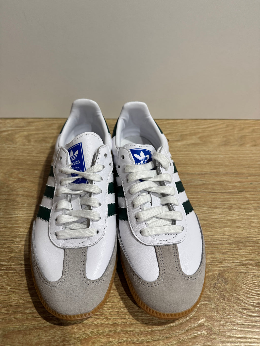 Adidas Samba OG "White collegiate green gum"
