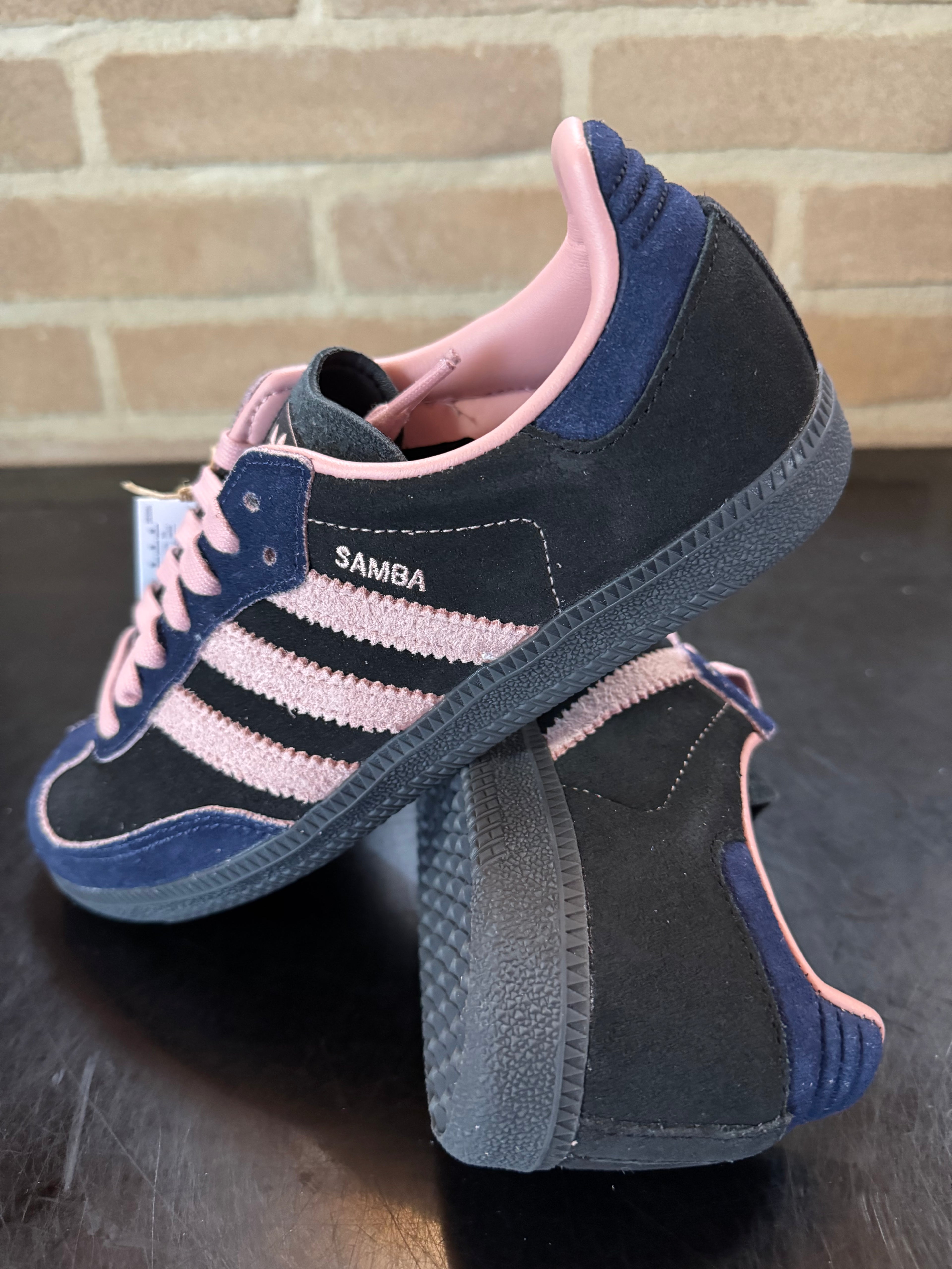 Adidas Samba OG "Black Wonder Mauve Indigo"