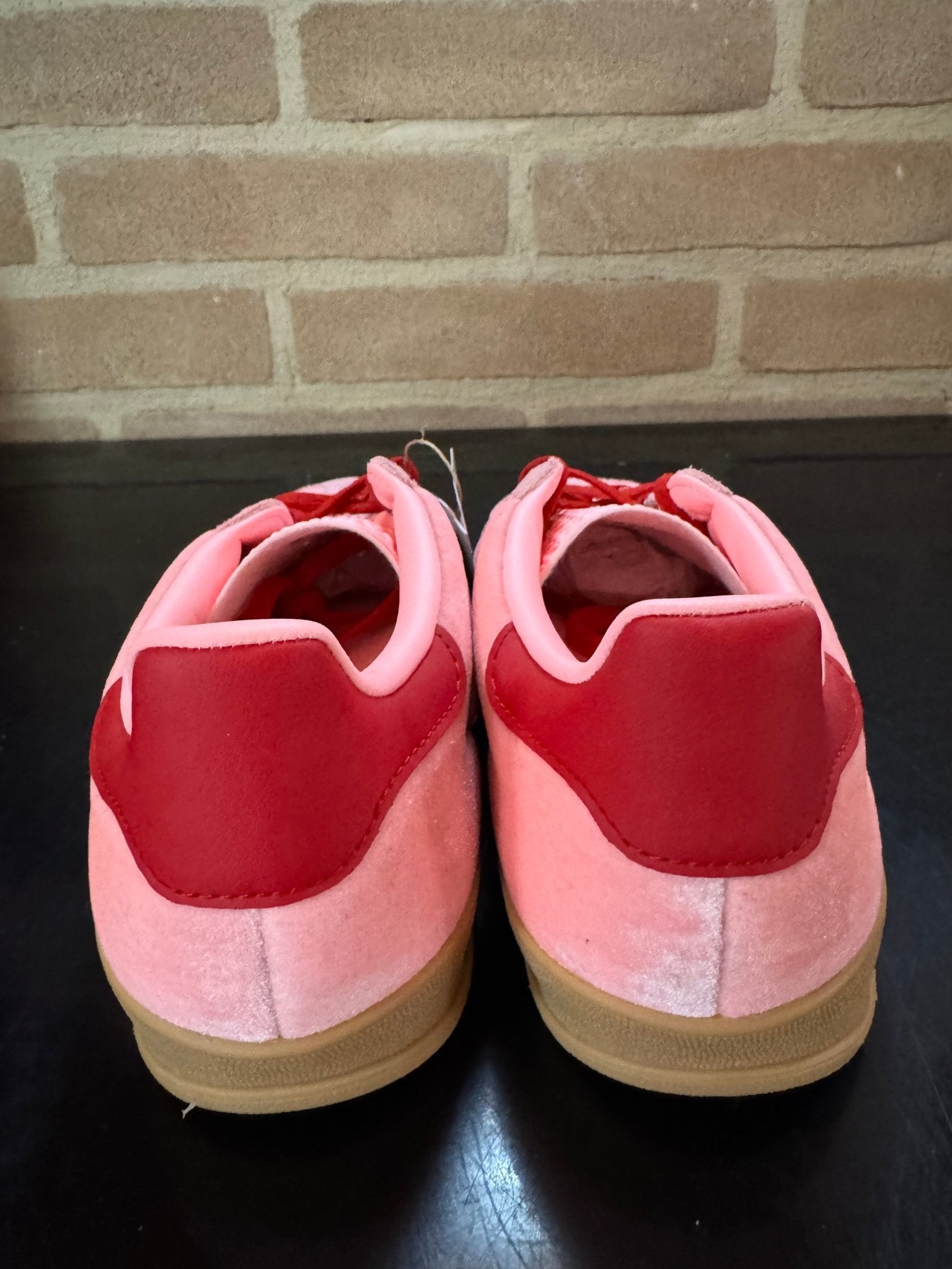 Sneakers retro' indoor - Rosa/Verde - Giaguaro_Store