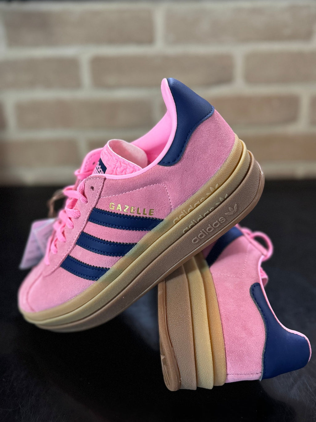 Sneakers retro' platform - Rosa/Blu - Giaguaro_Store