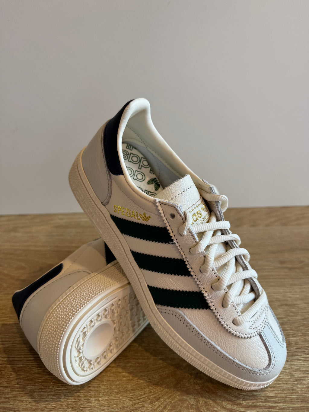 Adidas Handball Spezial "Chalk collegiate green indigo"