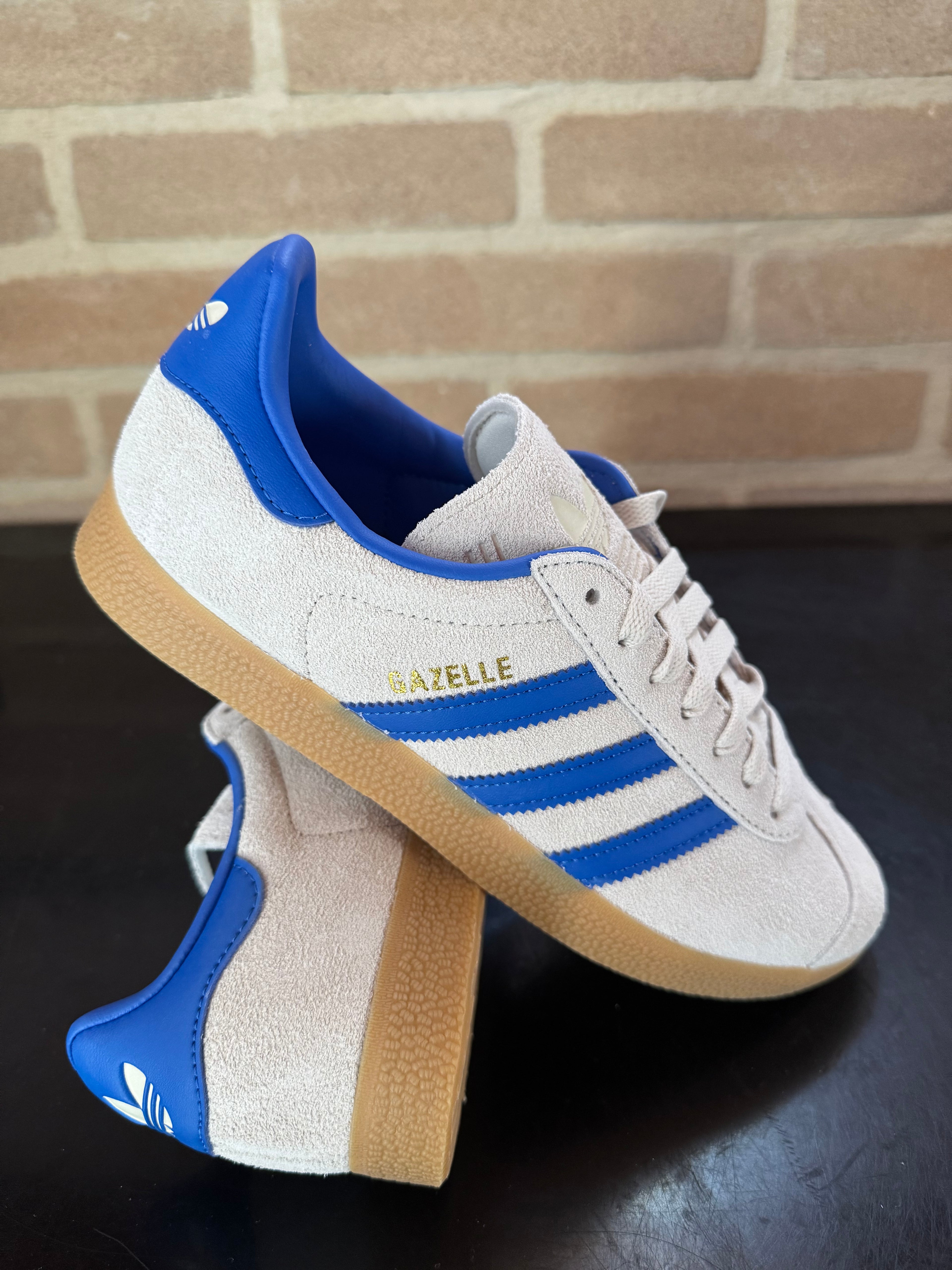 Adidas Gazelle Beje/blu