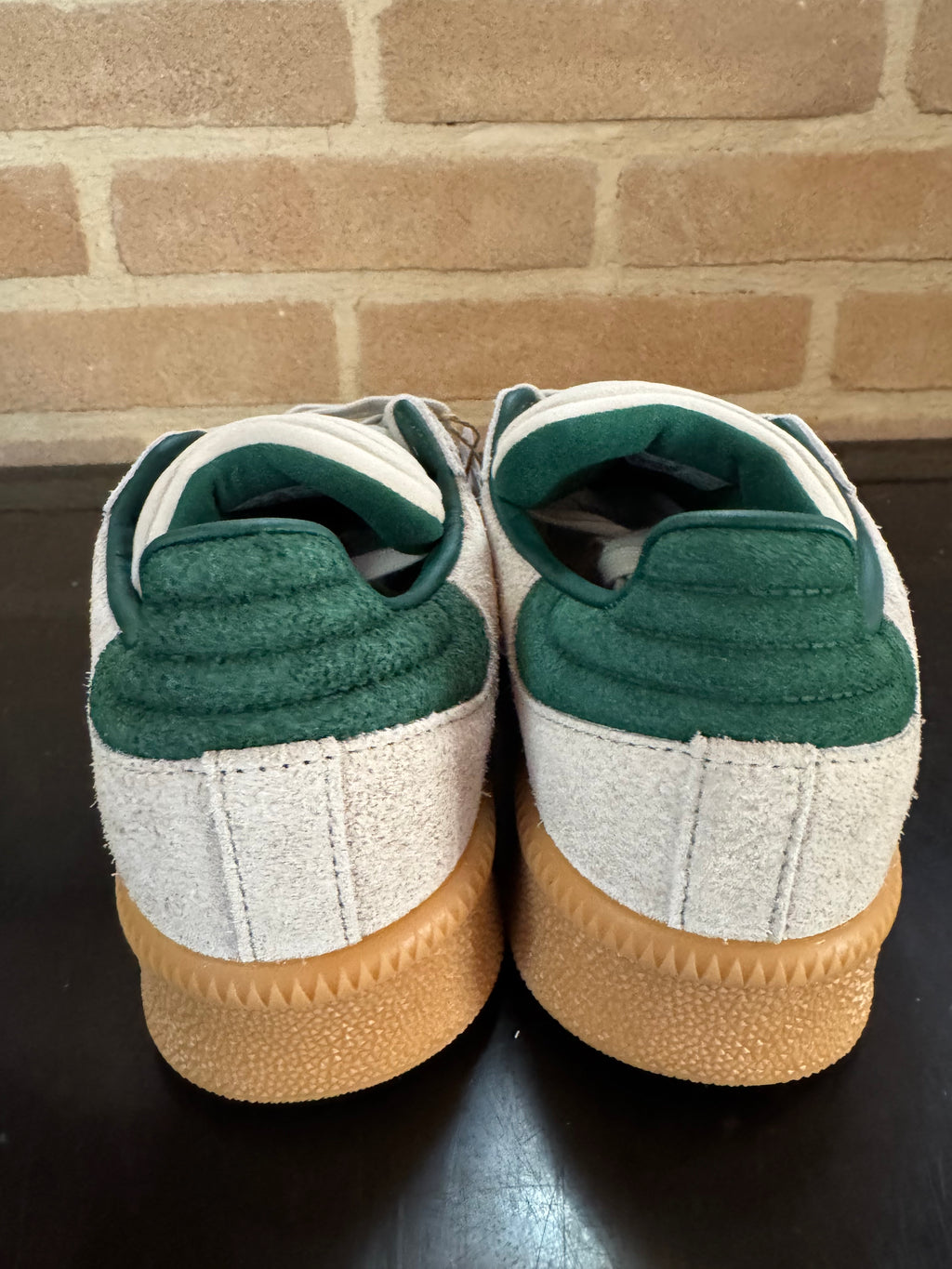 Adidas Samba XLG "Putty Grey Collegiate Green"