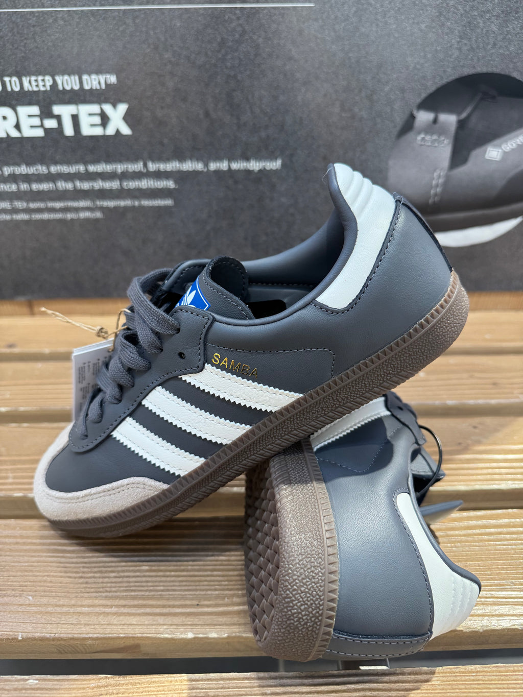 Adidas Samba OG "Grey Core White Gum"