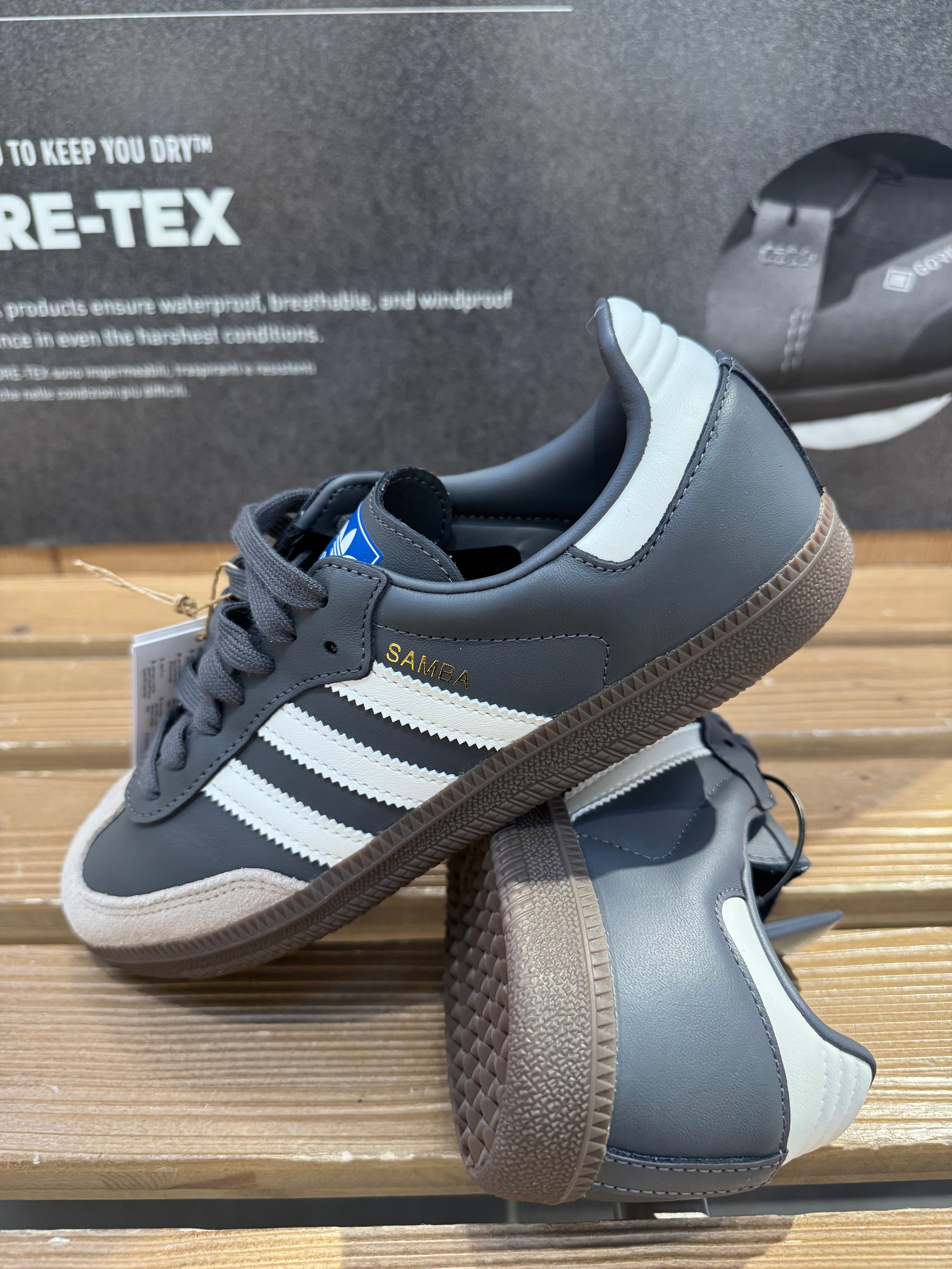 Adidas Samba OG "Grey Core White Gum"