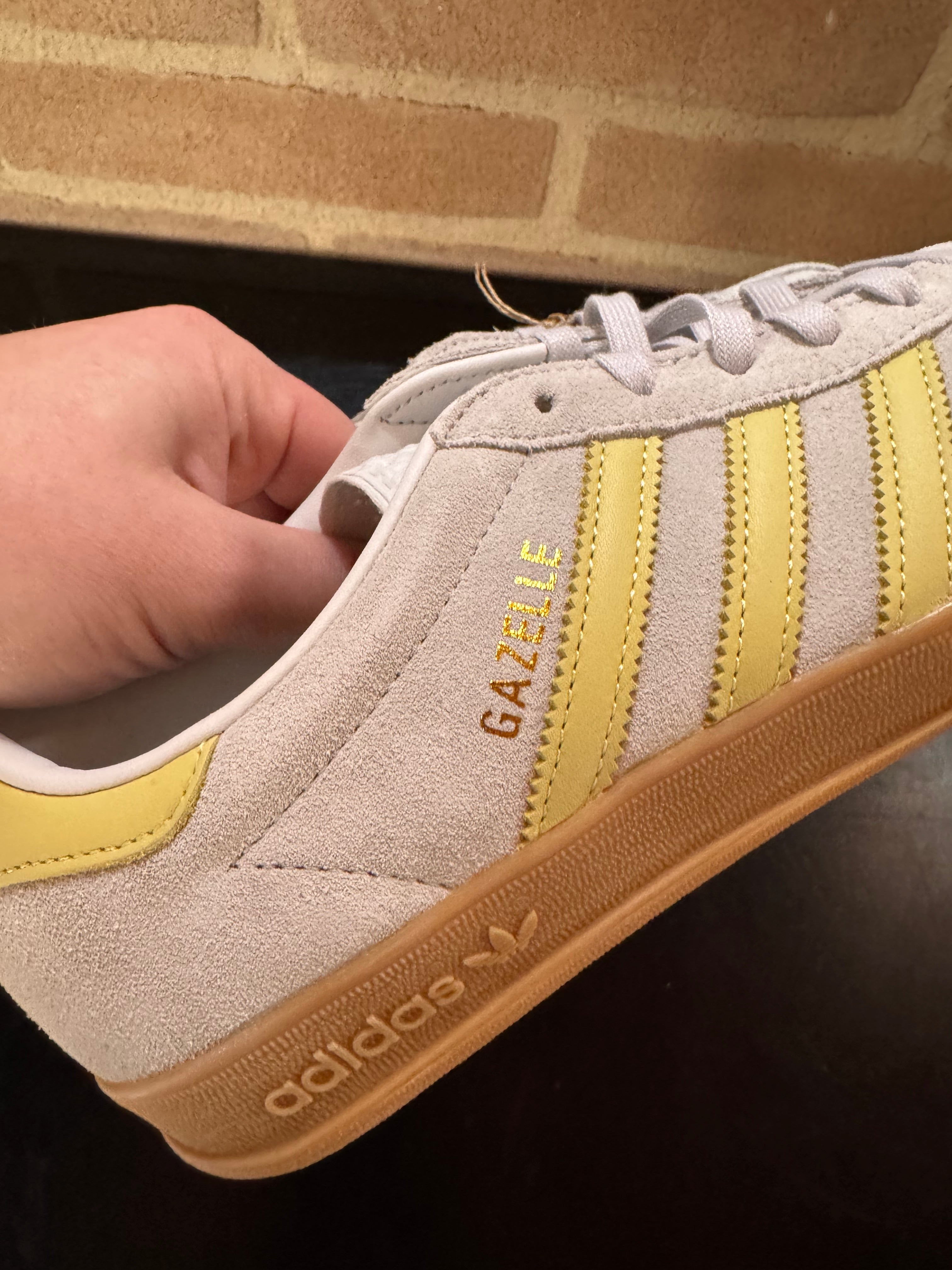 Adidas Gazelle Indoor - Grigio/Giallo