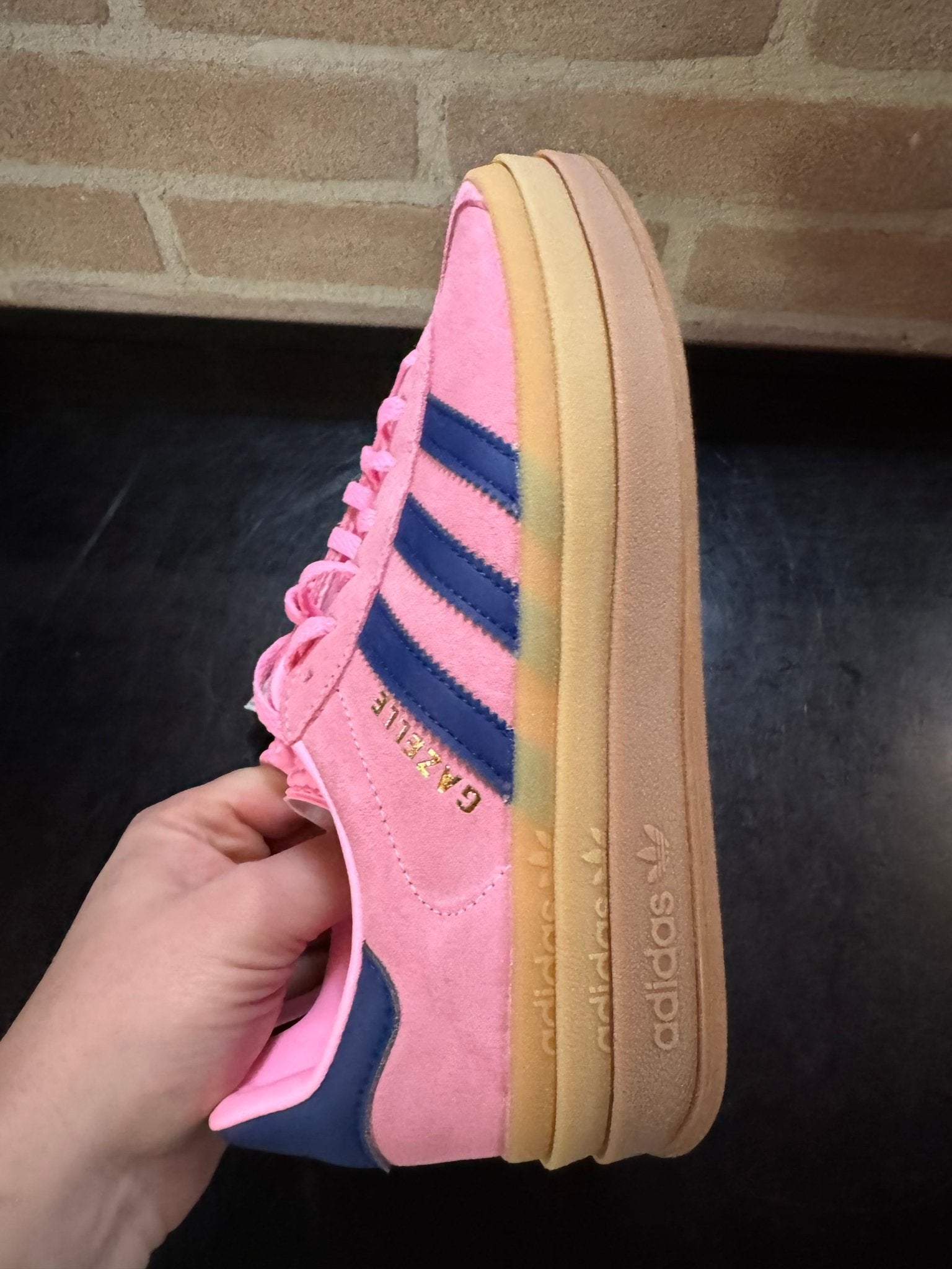Sneakers retro' platform - Rosa/Blu - Giaguaro_Store