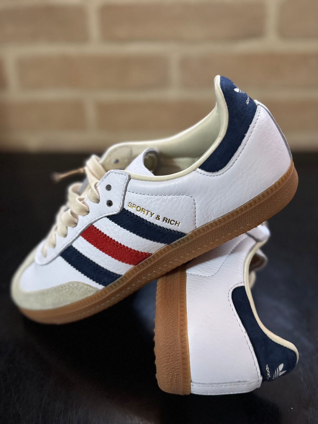 Adidas Samba OG Sporty & Rich - Bianco