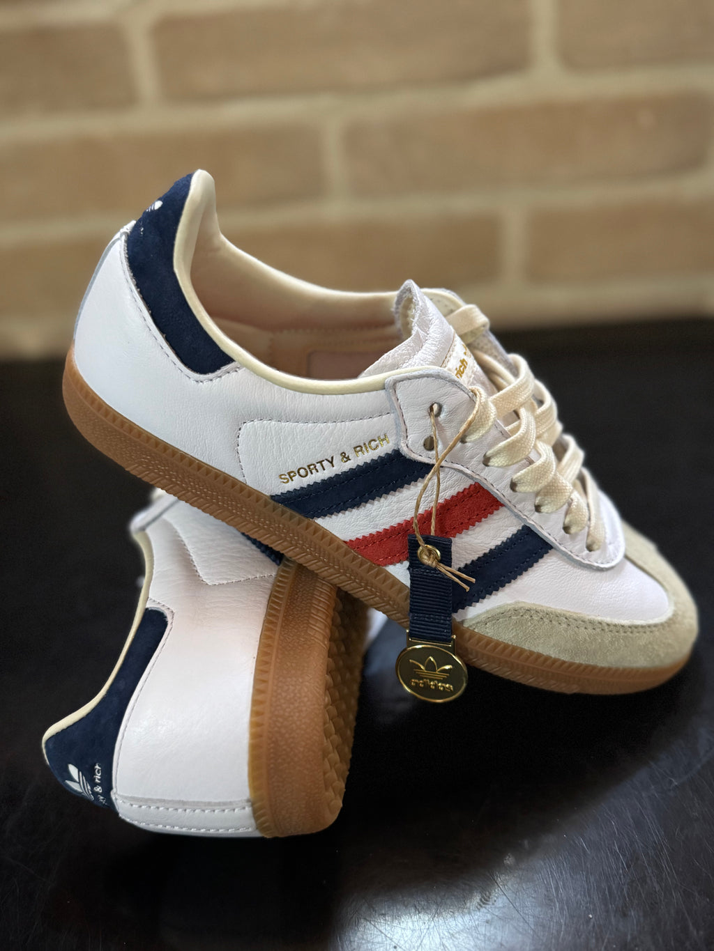 Adidas Samba OG Sporty & Rich - Bianco