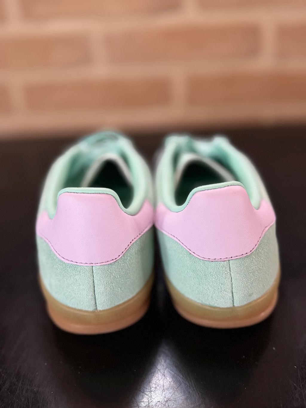 Adidas Gazelle Indoor "Clear Mint Active Purple"