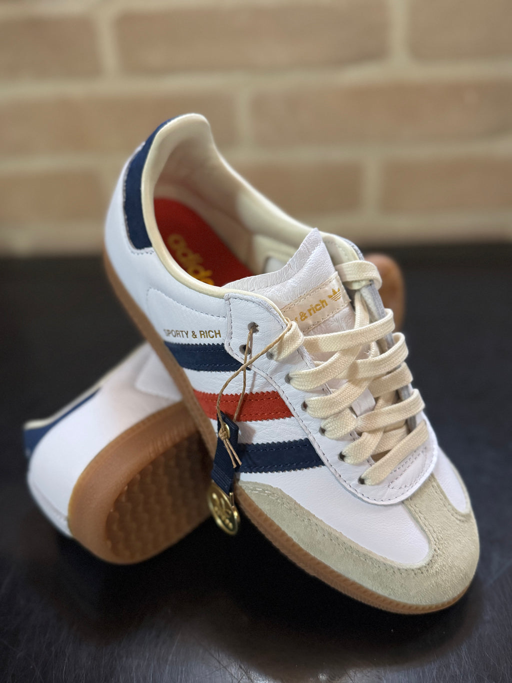 Adidas Samba OG Sporty & Rich - Bianco