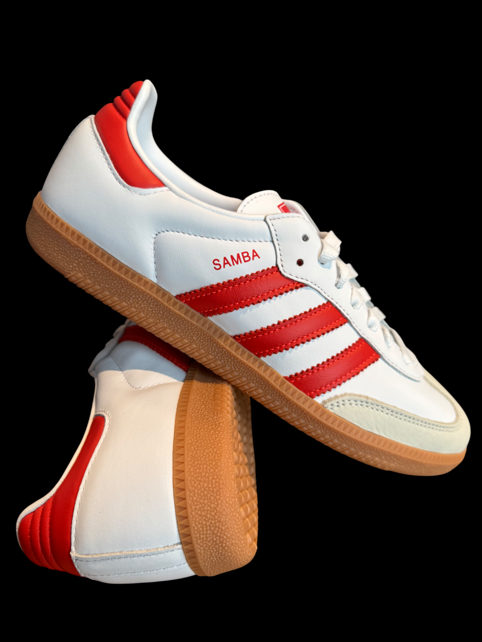 Adidas Samba OG - Bianco/rosse